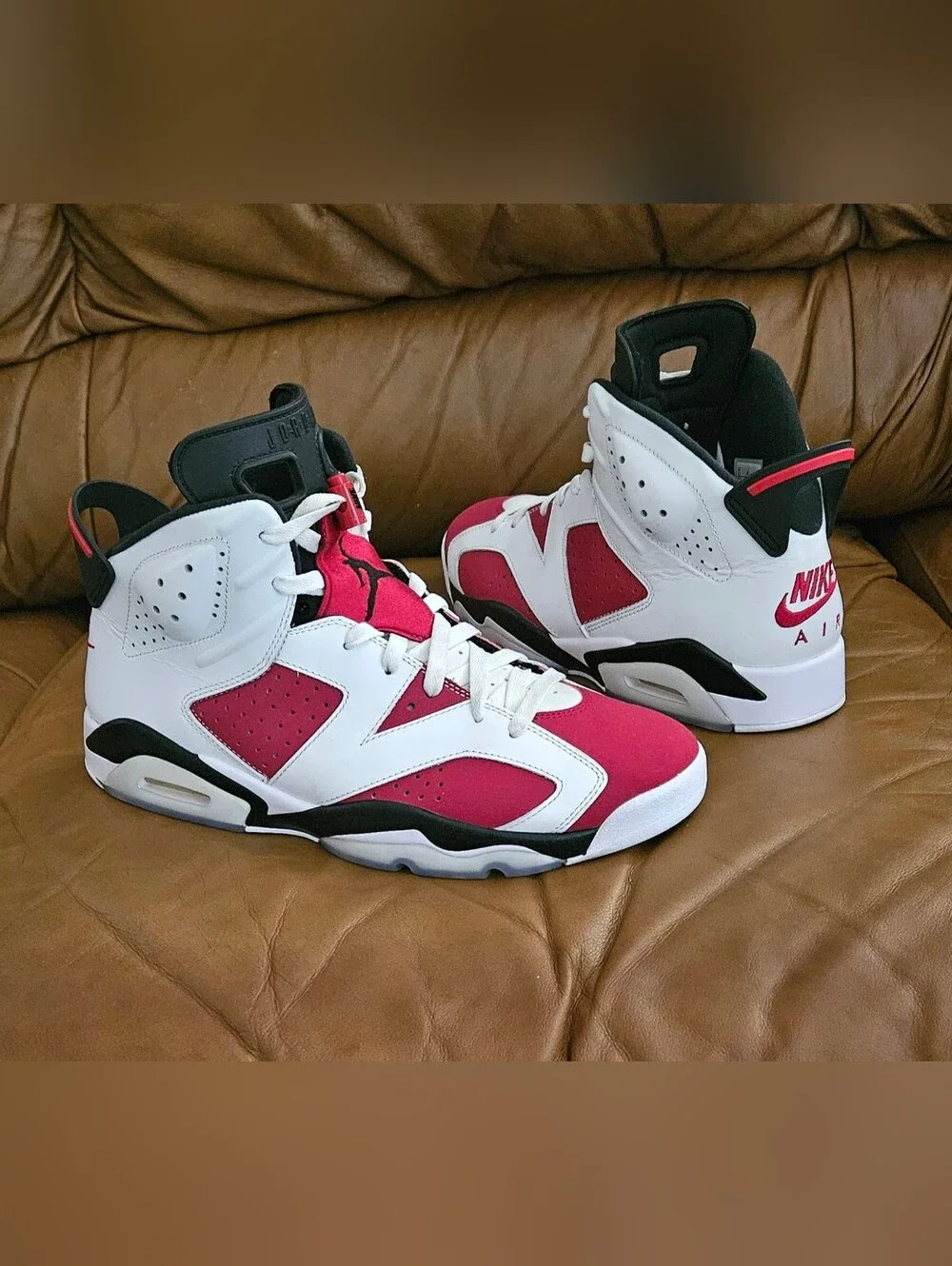 Men's Nike Air Jordan 6 Retro Carmine Size 11 (EXCELLENT CONDITION)